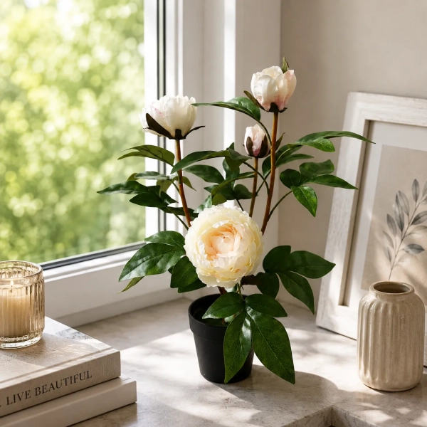 PEONIA W DONICZCE 53CM